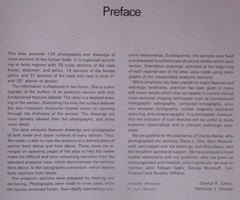 Atlas of Human Cross-Sectional Anatomy