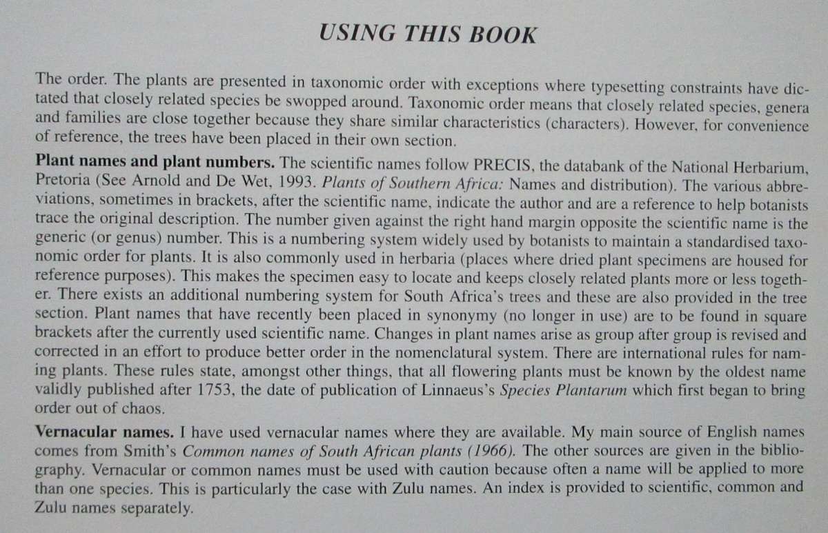Wild Flowers of KwaZulu-Natal *** SIGNED ***