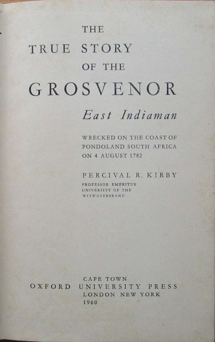 The True Story of the Grosvenor East Indiaman