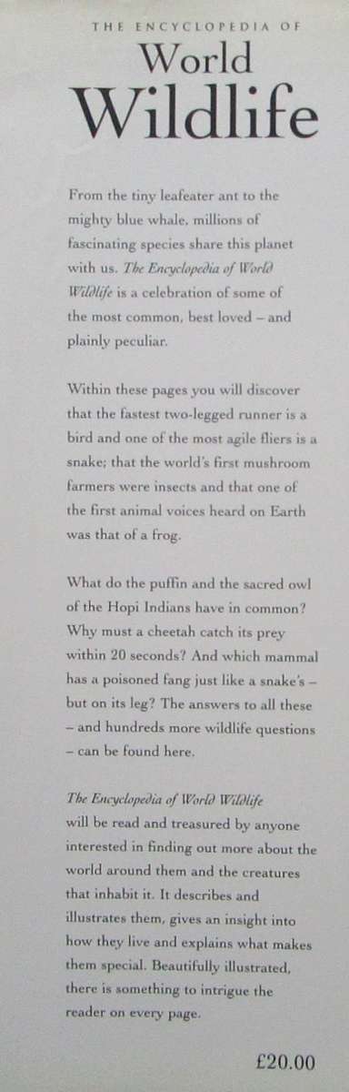 Encyclopedia of World Wildlife