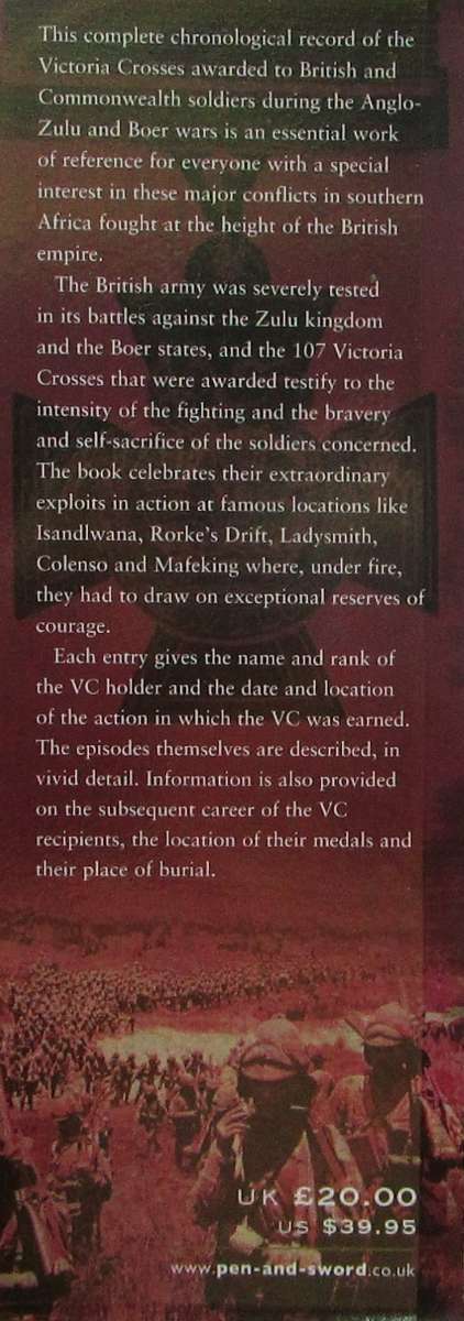 Victoria Crosses of the Zulu and Boer Wars