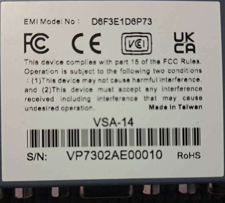 REXTRON 1 TO 4 VIDEO SPLITTER (VSA14)