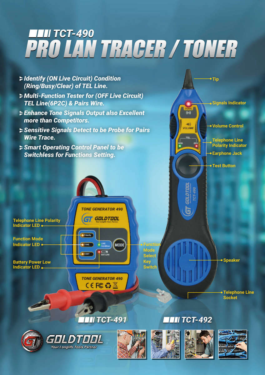 Gold Tool Tone Generator 490