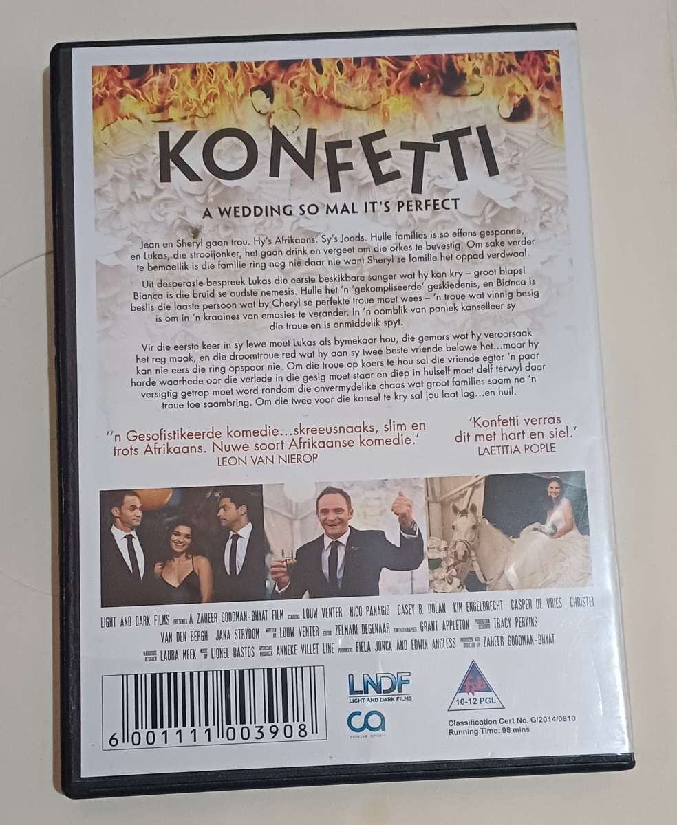 KONFETTI - AFRIKAANS