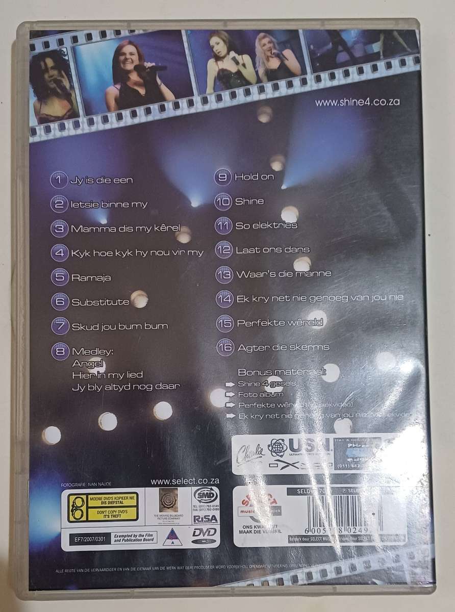 SHINE 4 - GROOTSTE TREFFERS LIVE