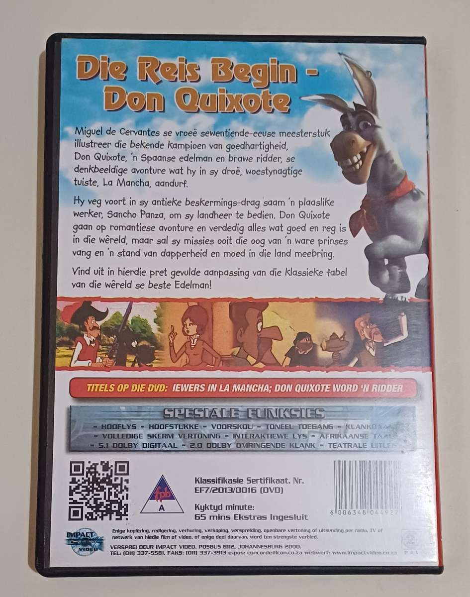 DON QUIXOTE - DIE REIS BEGIN