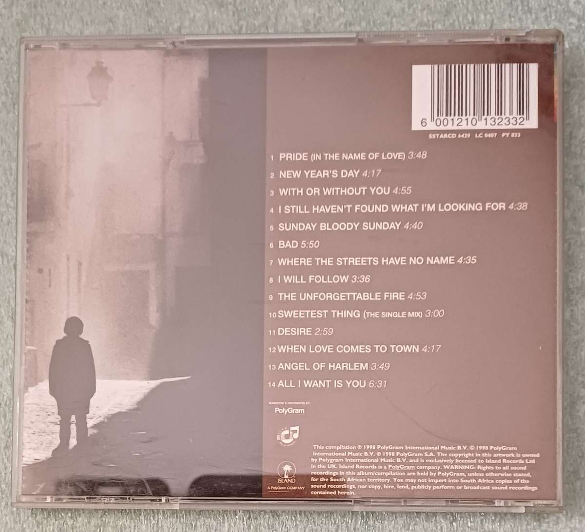 U2 - THE BEST OF 1980- 1990