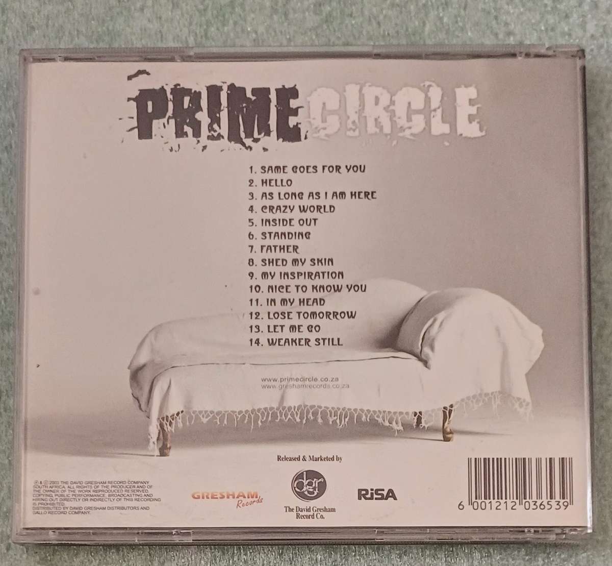 PRIME CIRCLE - HELLO CRAZY WORLD