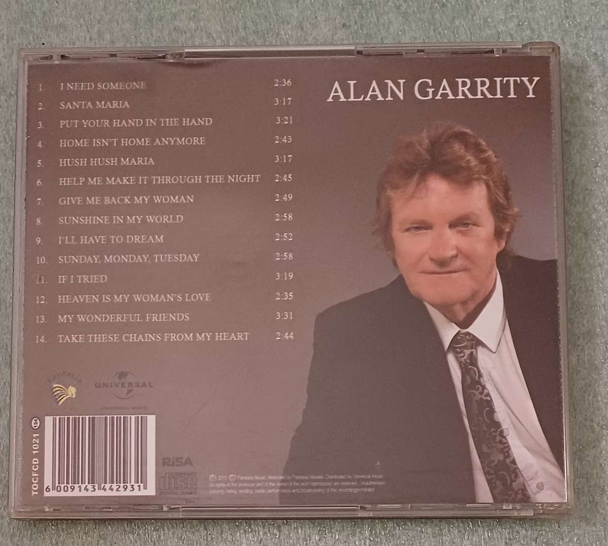 ALAN GARRITY - MY WONDERFUL FRIENDS