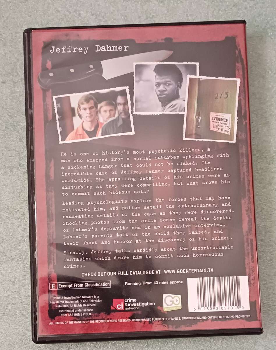 NOTORIOUS KILLERS - JEFFREY DAHMER