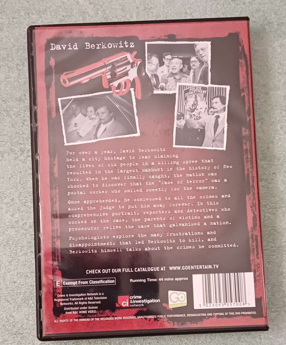 NOTORIOUS KILLERS - DAVID BERKOWITZ