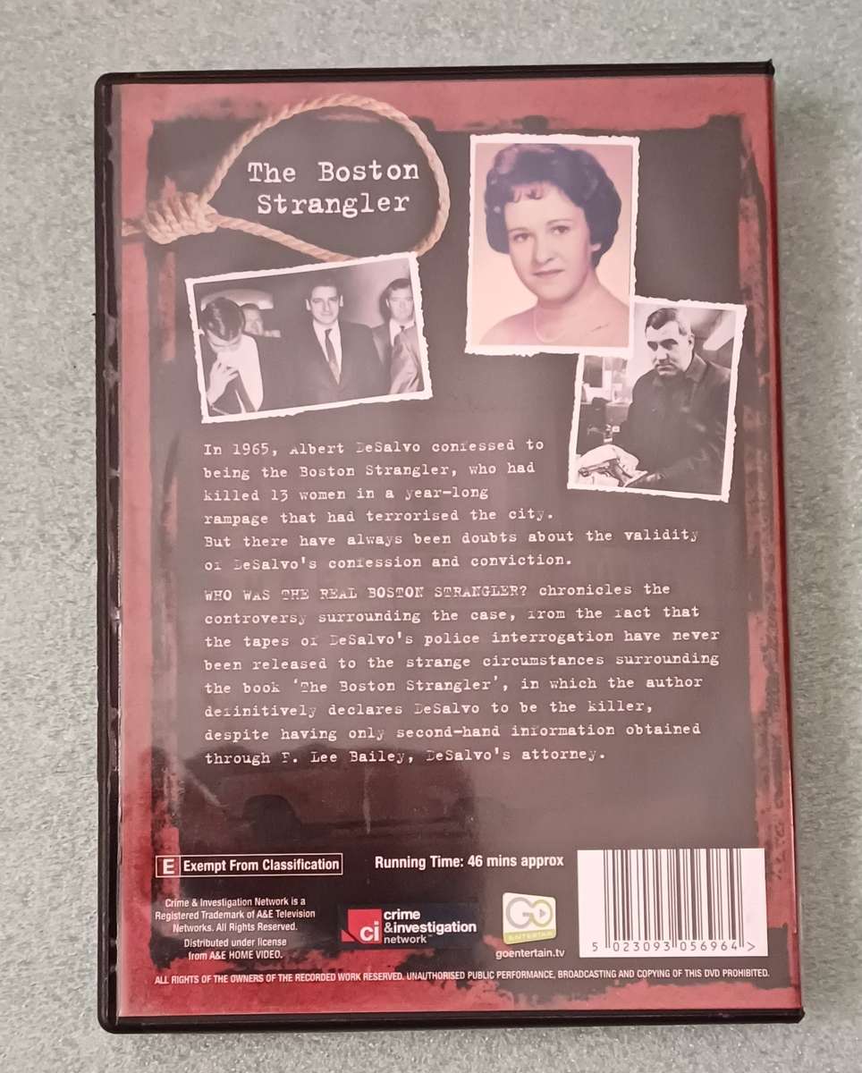 NOTORIOUS KILLERS - THE BOSTON STRANGLER