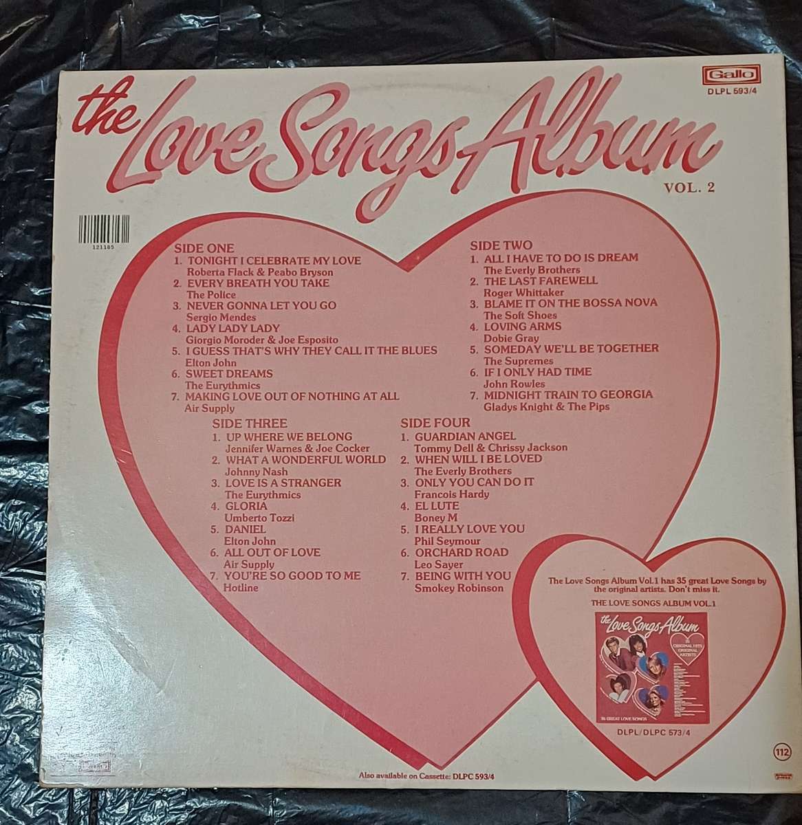 THE LOVE SONGS ALBUM THE NEW COLLECTION - VOL 2