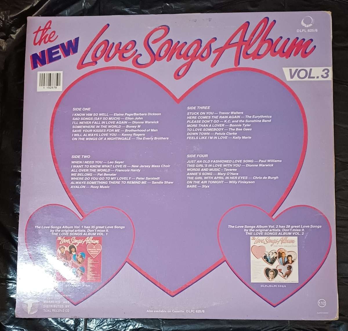 THE NEW LOVE SONGS ALBUM - VOL 3