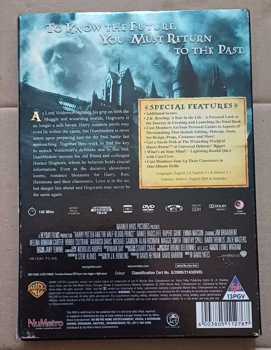 HARRY POTTER - AND THE HALF BLOOD PRINCE