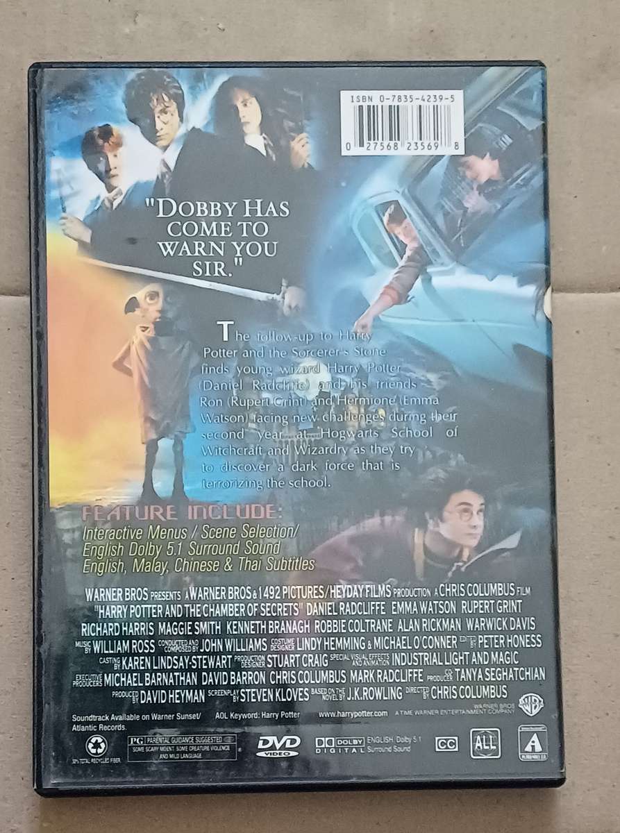 HARRY POTTER - AND THE CHAMBER OF SECRETS