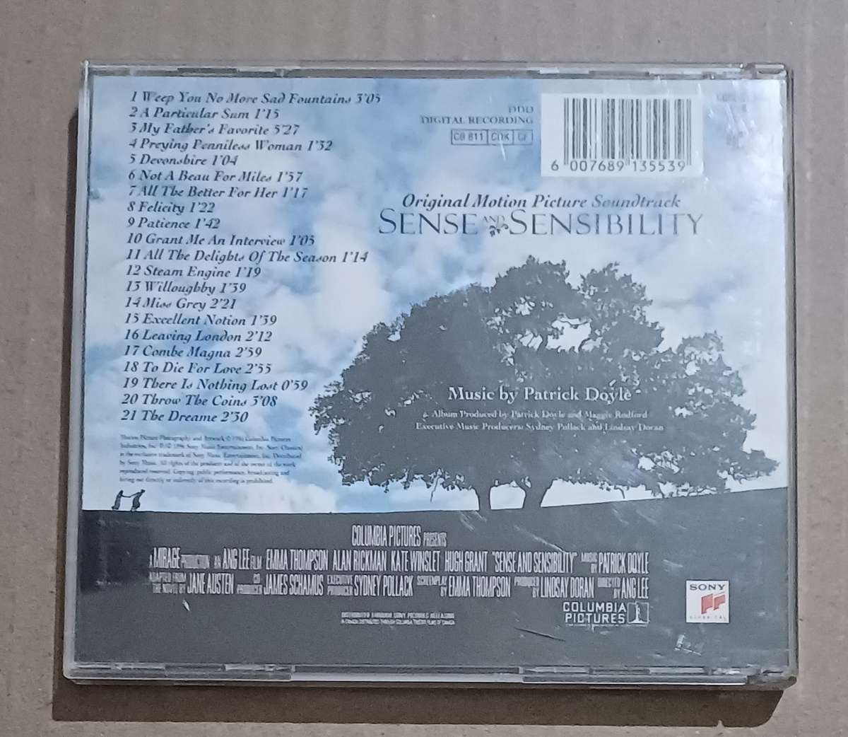 SENSE AND SENSIBILITY - PICTURE SOUNDTRACK
