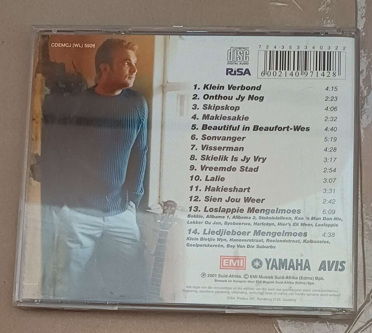 THEUNS JORDAAN - VREEMDE STAD