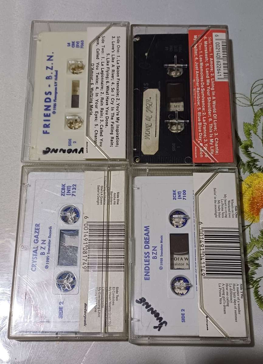 4 BZN Cassette Tape's