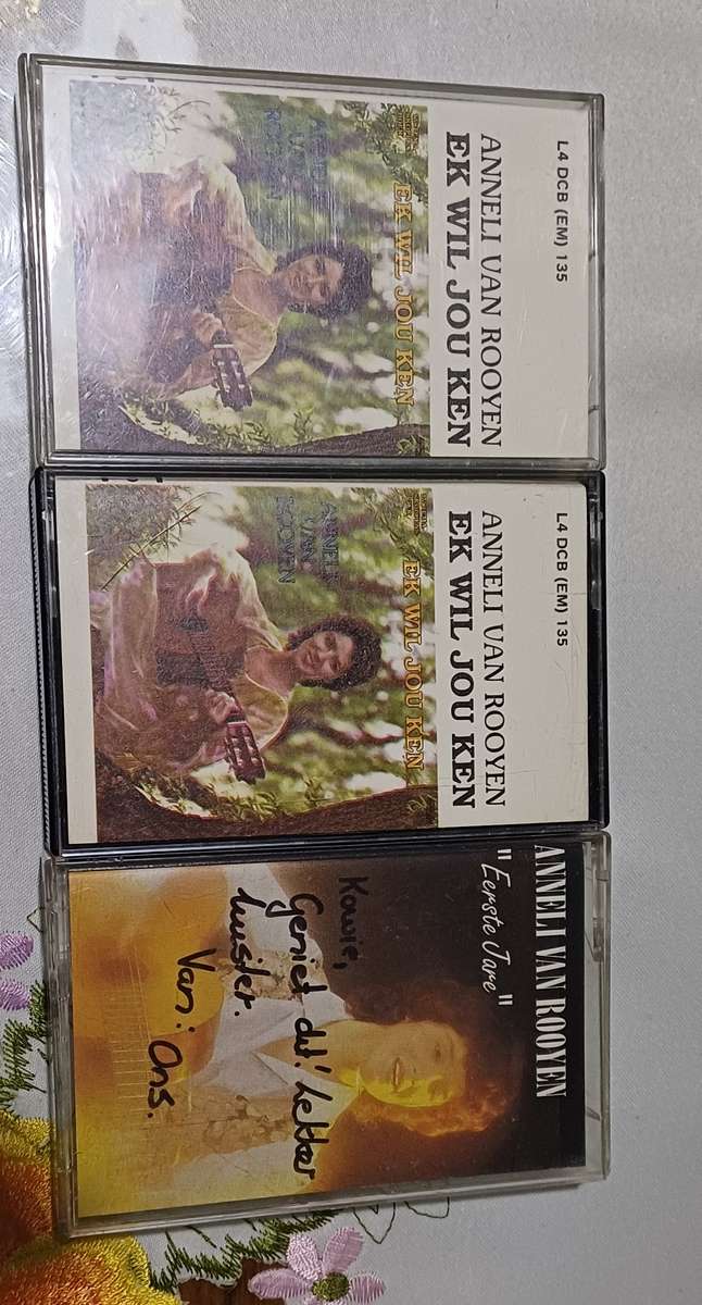 3 ANNELI VAN ROOYEN Cassette Tape's