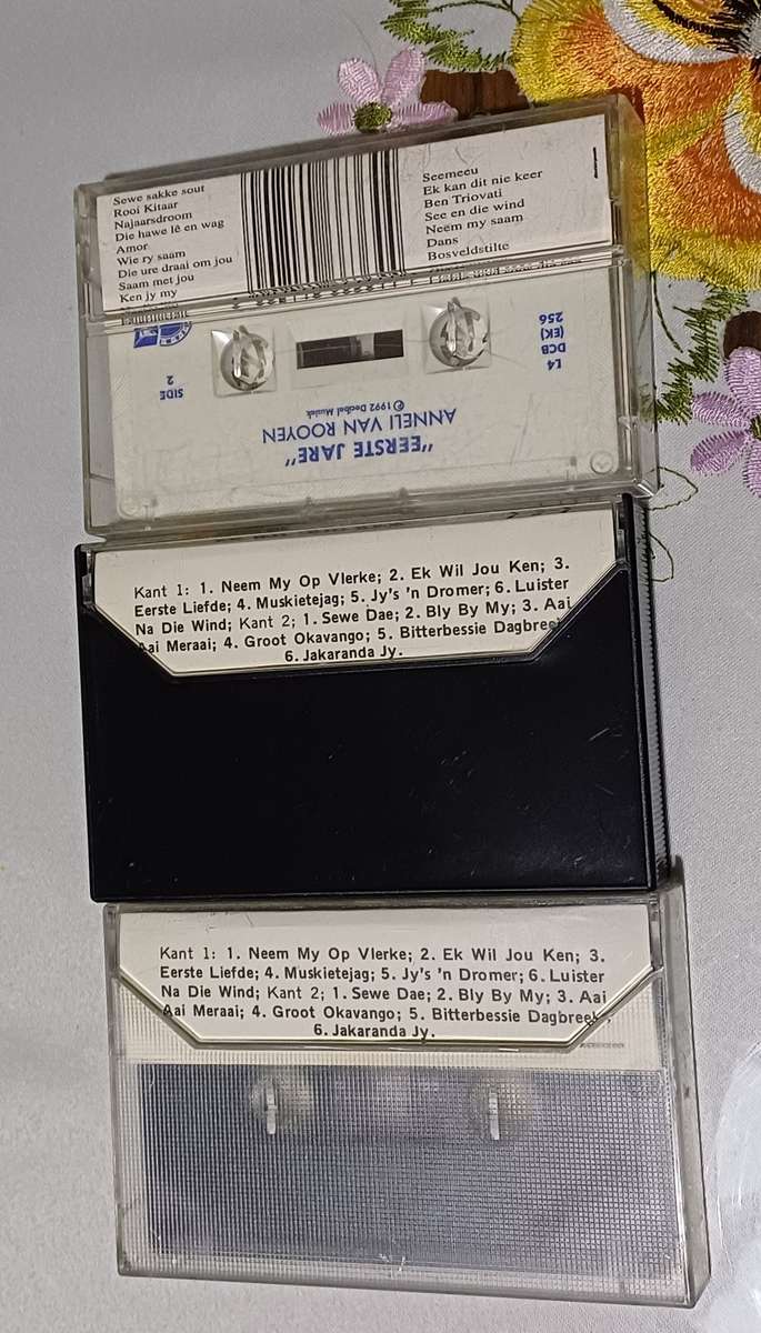 3 ANNELI VAN ROOYEN Cassette Tape's