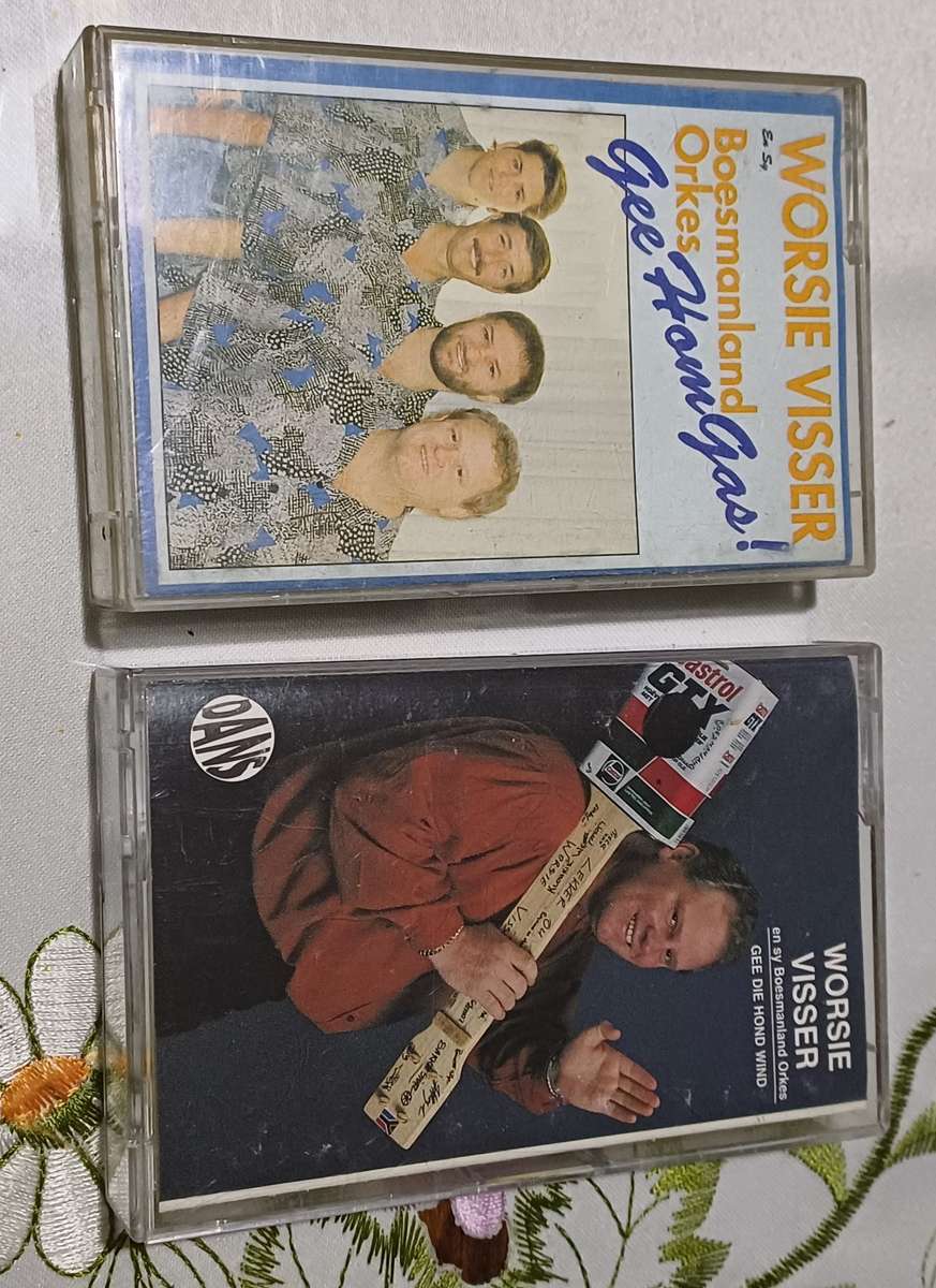 2 WORSIE VISSER Cassette Tape's