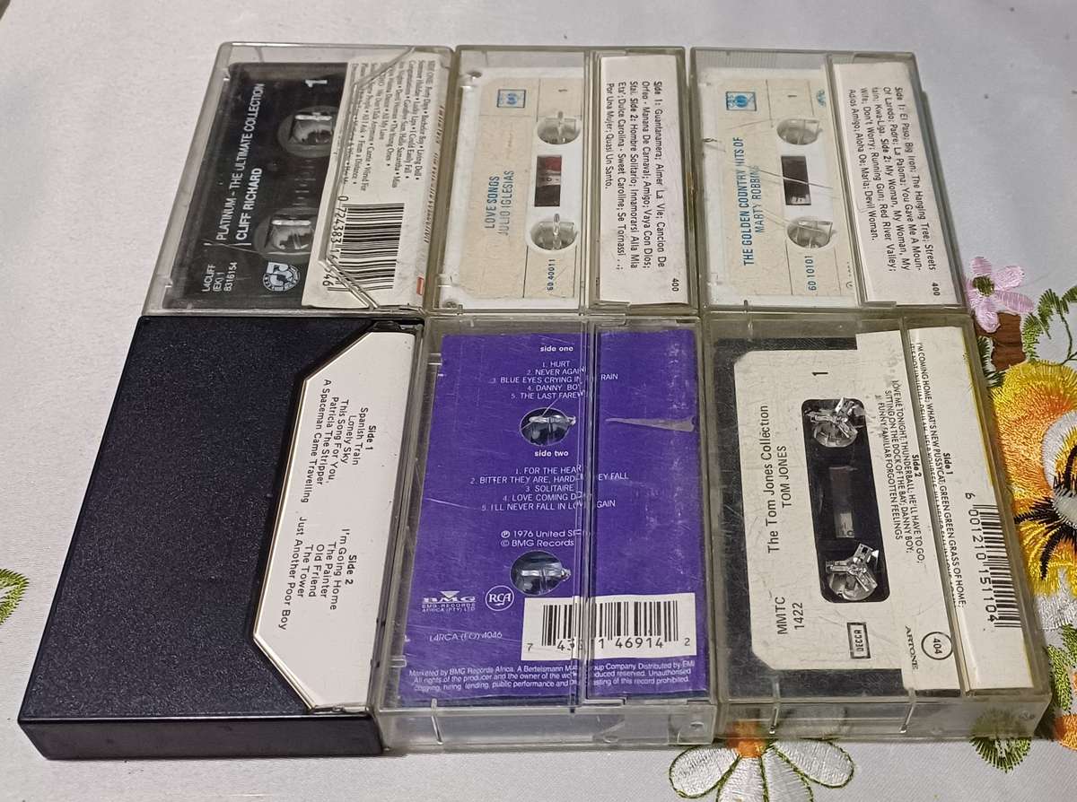 6 MIX Cassette Tape's