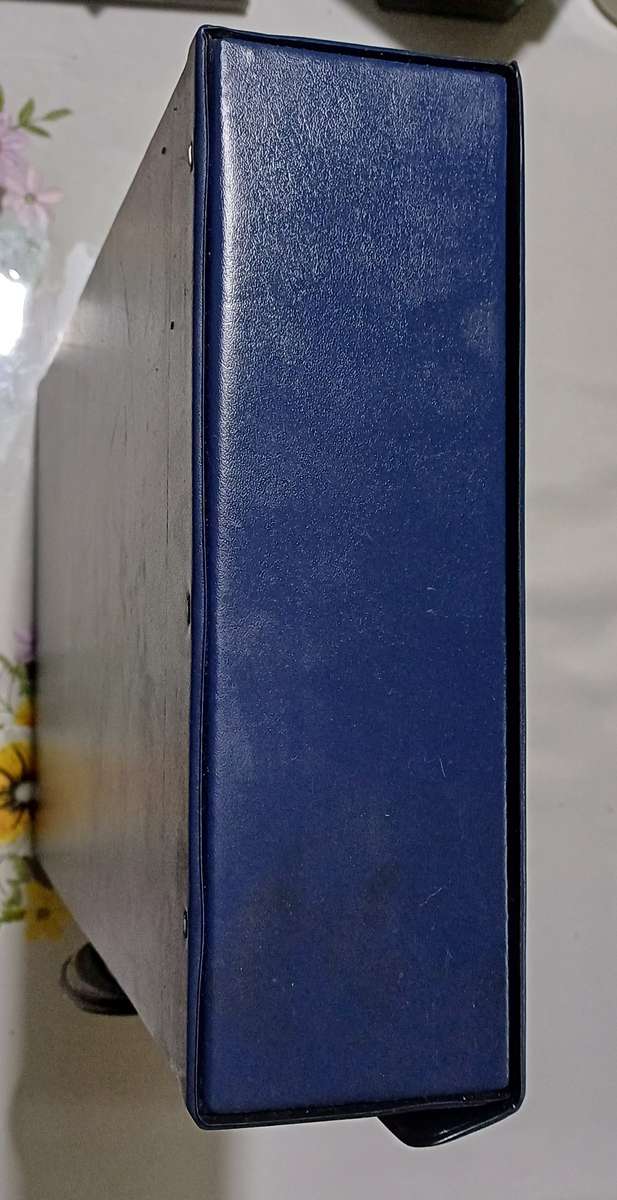 Vintage Cassette Tape Holder Carry Case