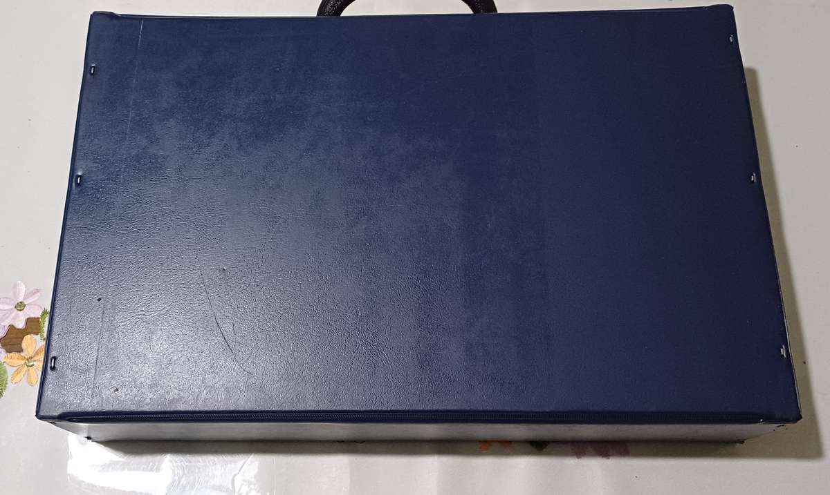 Vintage Cassette Tape Holder Carry Case