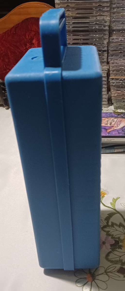 Vintage Plastic Cassette Tape Holder Carry Case