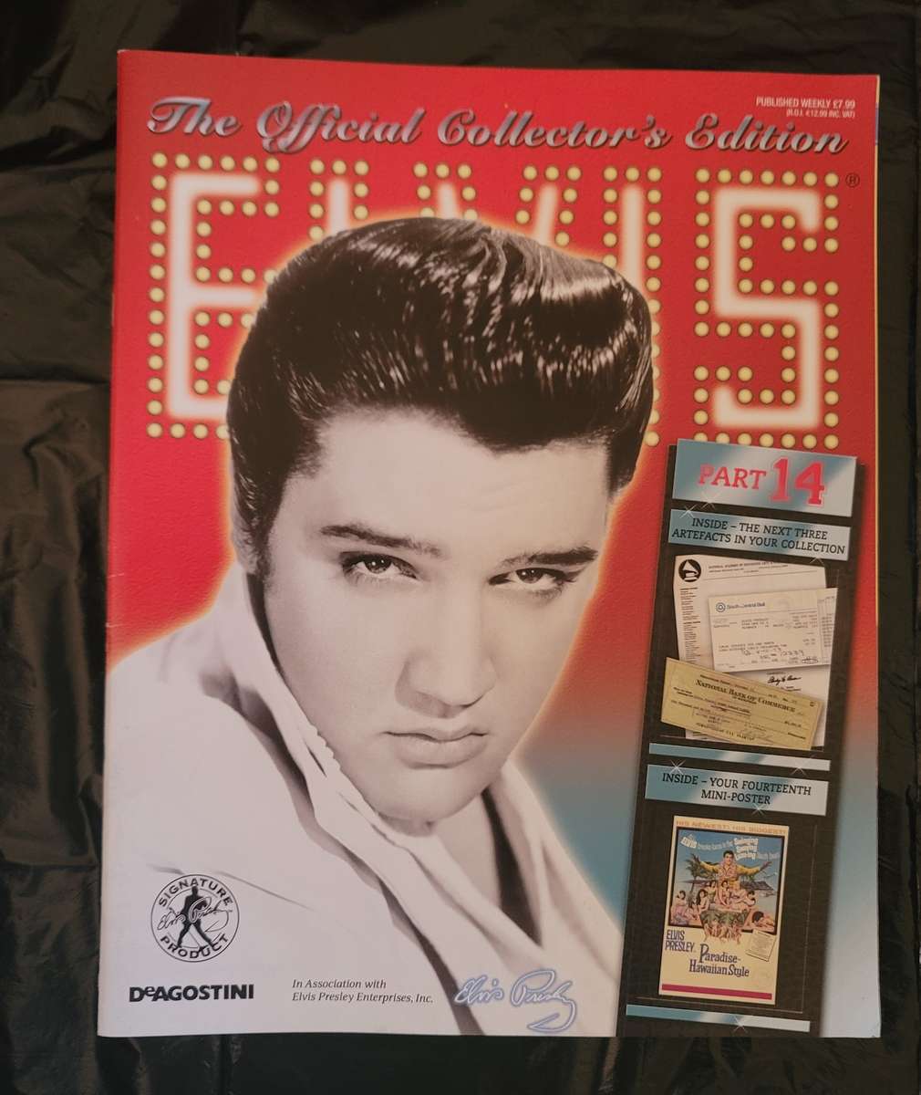 DEAGOSTINI THE OFFICIAL COLLECTOR'S EDITION ELVIS PRESLEY PART 14