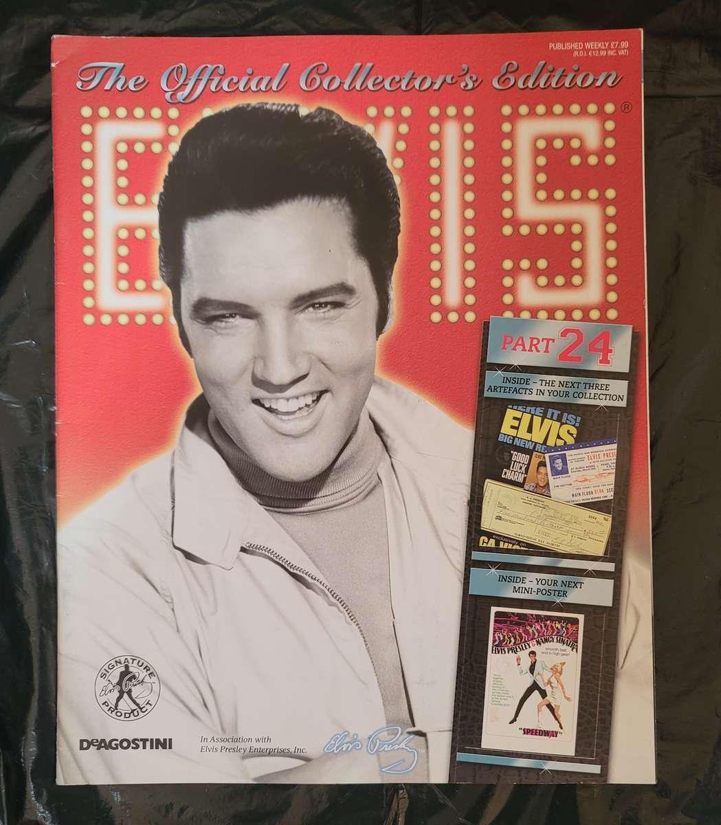 DEAGOSTINI THE OFFICIAL COLLECTOR'S EDITION ELVIS PRESLEY PART 24