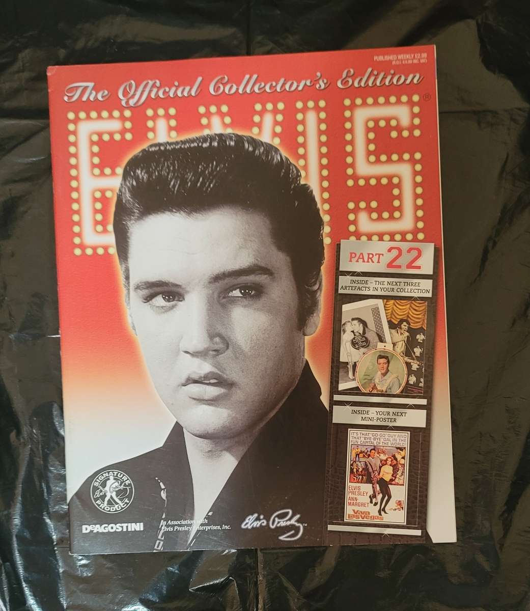 DEAGOSTINI THE OFFICIAL COLLECTOR'S EDITION ELVIS PRESLEY PART 22