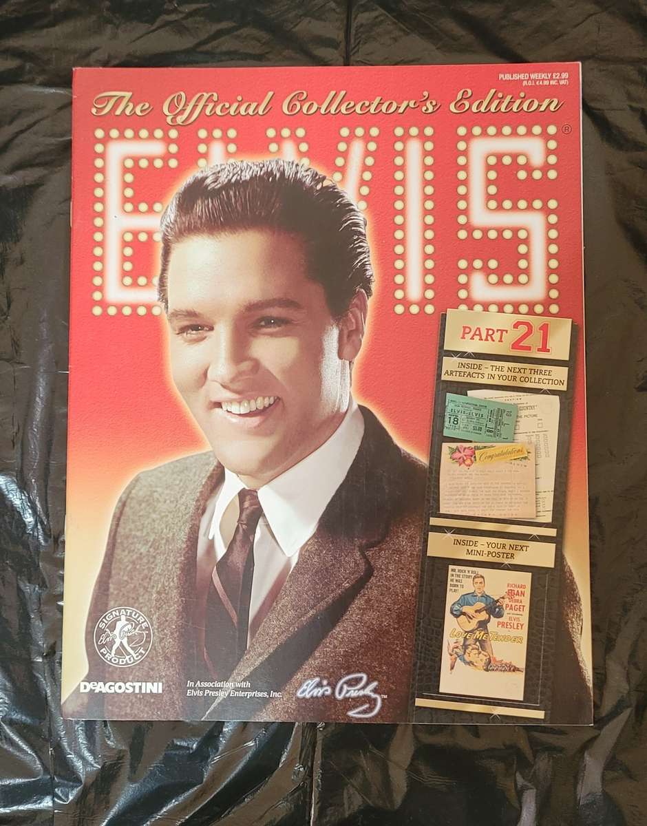 DEAGOSTINI THE OFFICIAL COLLECTOR'S EDITION ELVIS PRESLEY PART 21