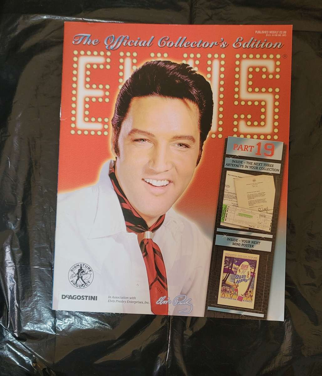 DEAGOSTINI THE OFFICIAL COLLECTOR'S EDITION ELVIS PRESLEY PART 19