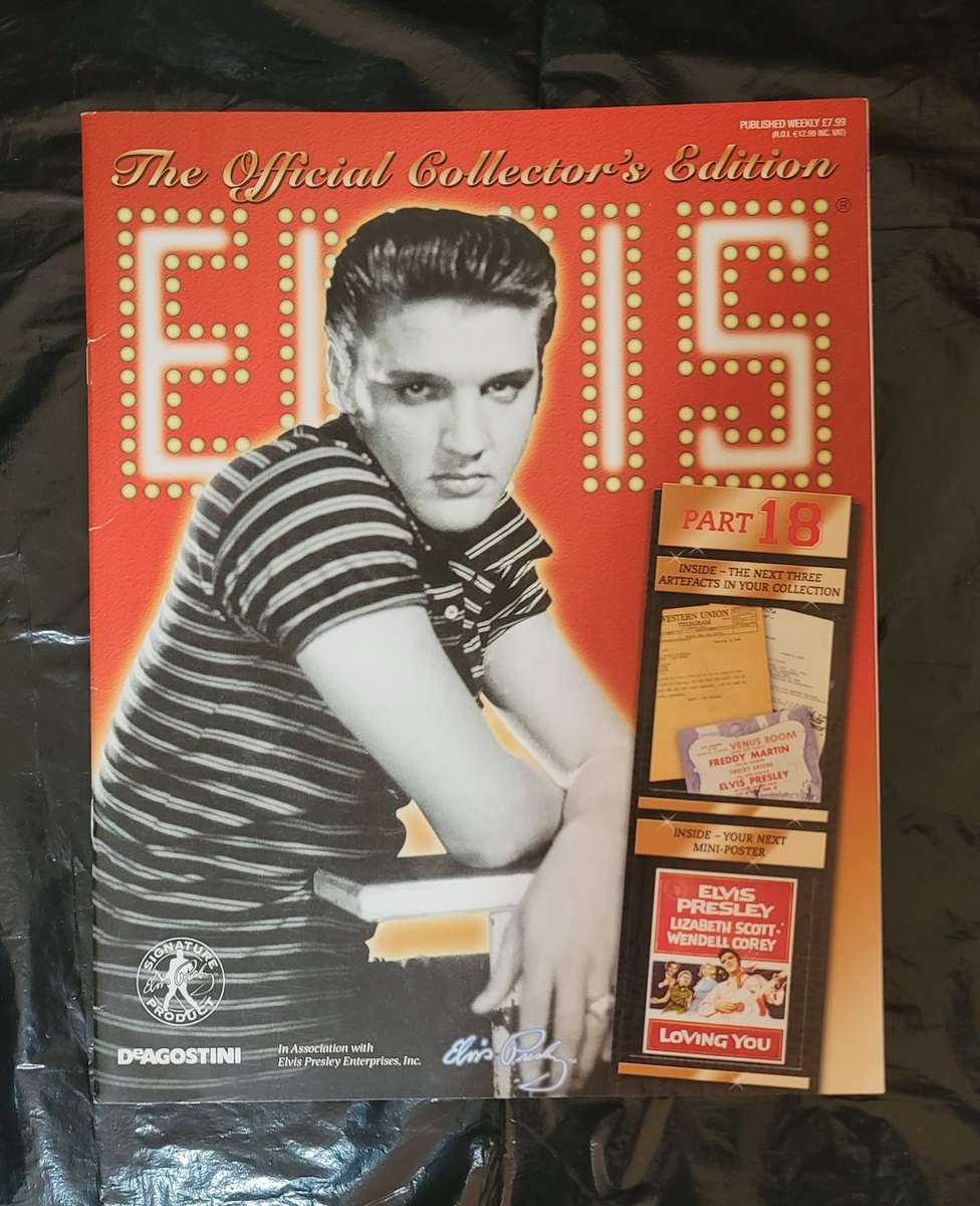 DEAGOSTINI THE OFFICIAL COLLECTOR'S EDITION ELVIS PRESLEY PART 18
