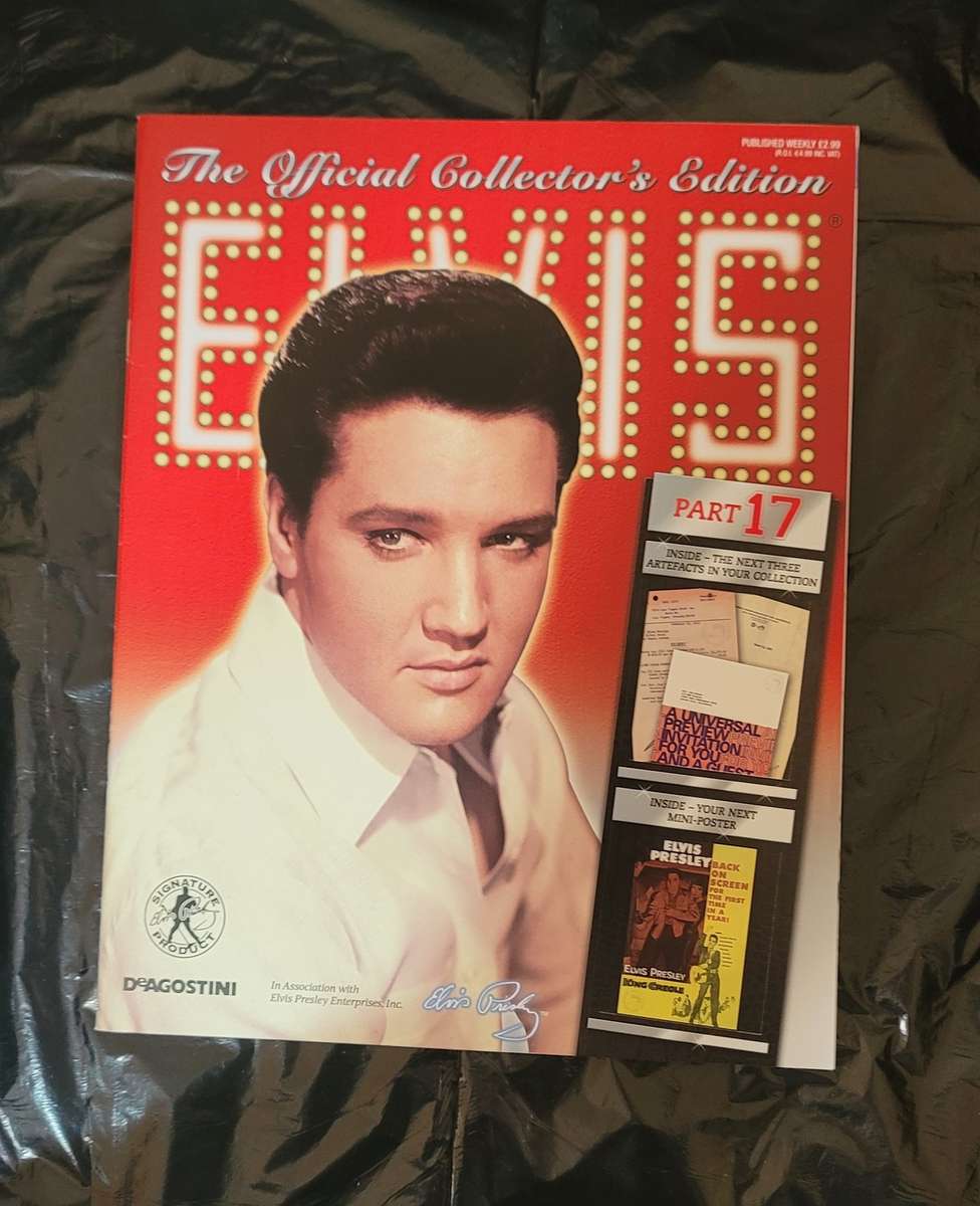 DEAGOSTINI THE OFFICIAL COLLECTOR'S EDITION ELVIS PRESLEY PART 17