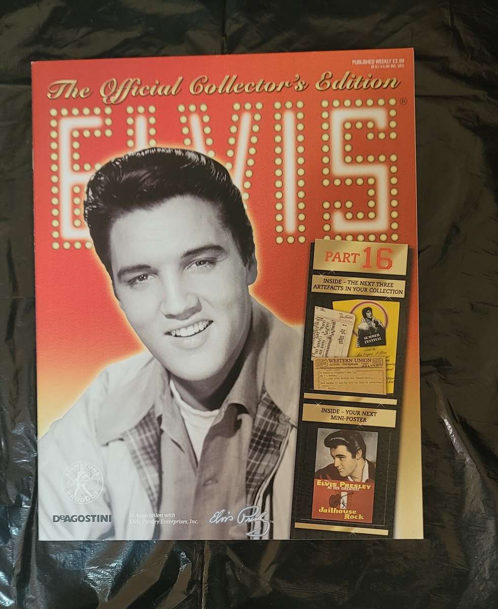 DEAGOSTINI THE OFFICIAL COLLECTOR'S EDITION ELVIS PRESLEY PART 16