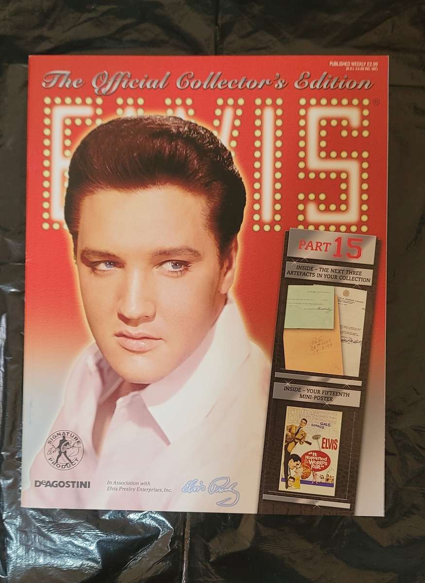 DEAGOSTINI THE OFFICIAL COLLECTOR'S EDITION ELVIS PRESLEY PART 15