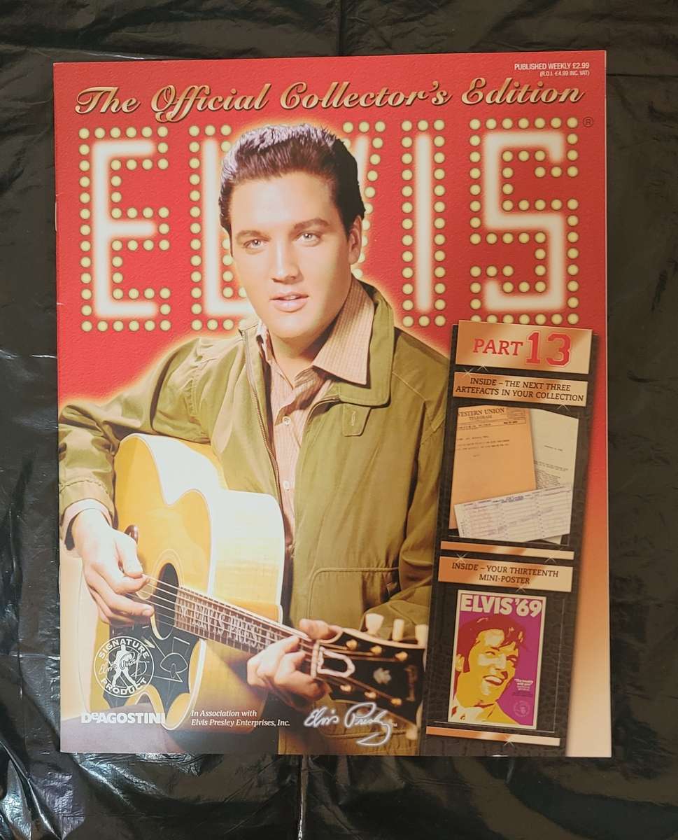 DEAGOSTINI THE OFFICIAL COLLECTOR'S EDITION ELVIS PRESLEY PART 13
