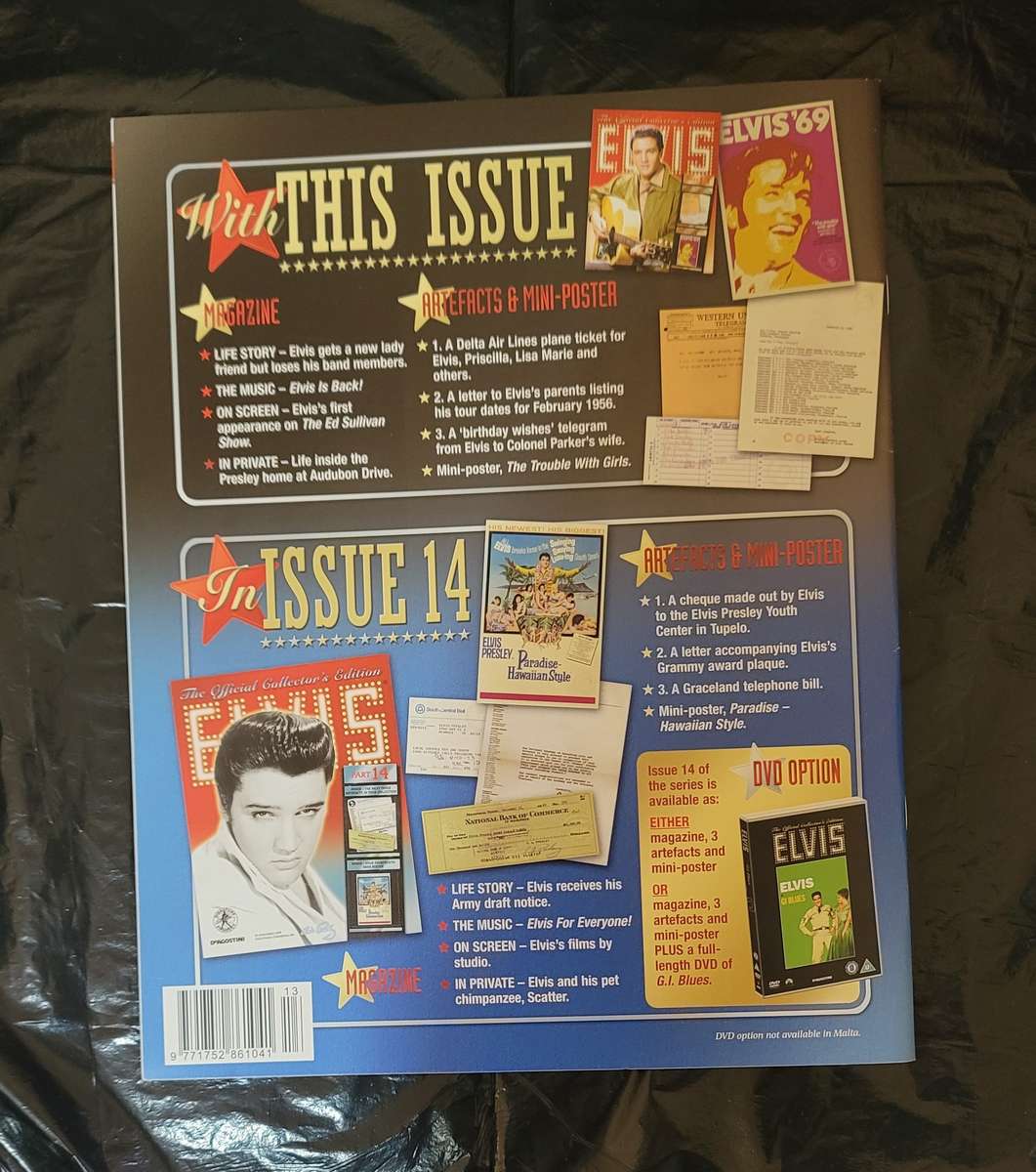 DEAGOSTINI THE OFFICIAL COLLECTOR'S EDITION ELVIS PRESLEY PART 13
