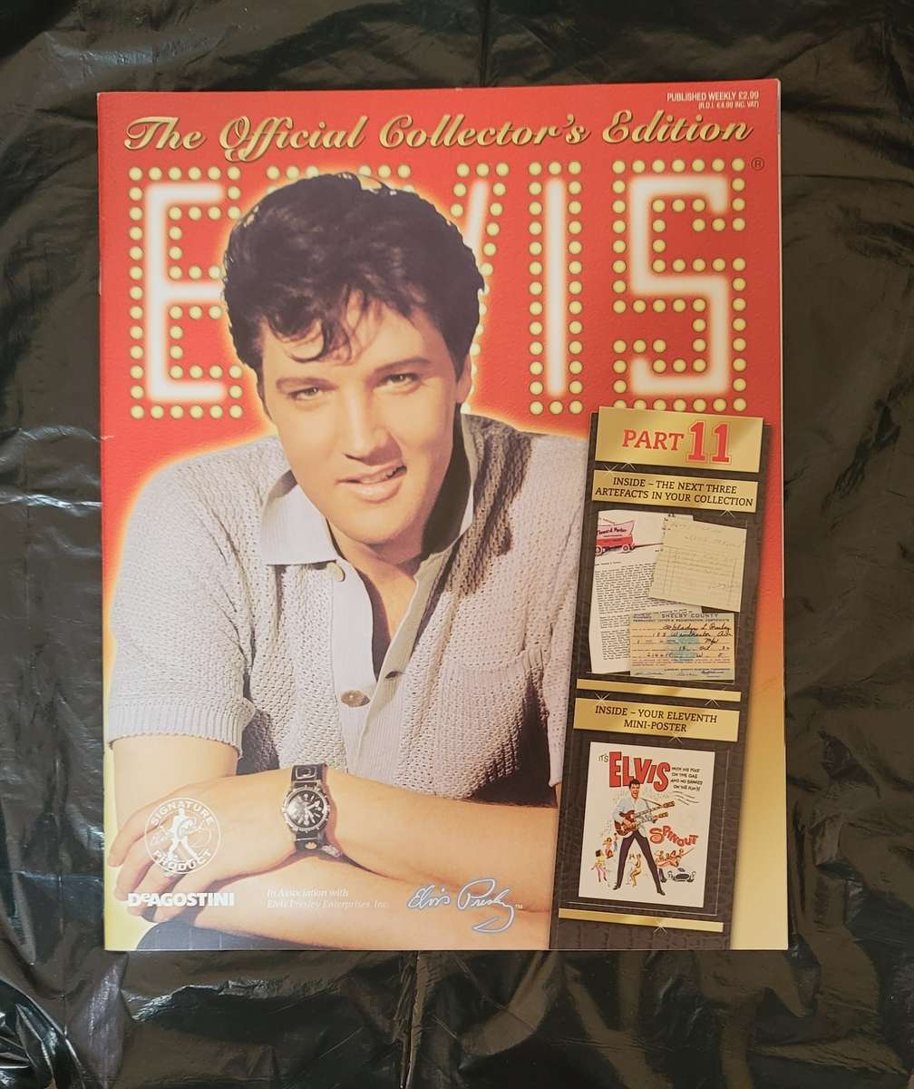 DEAGOSTINI THE OFFICIAL COLLECTOR'S EDITION ELVIS PRESLEY PART 11