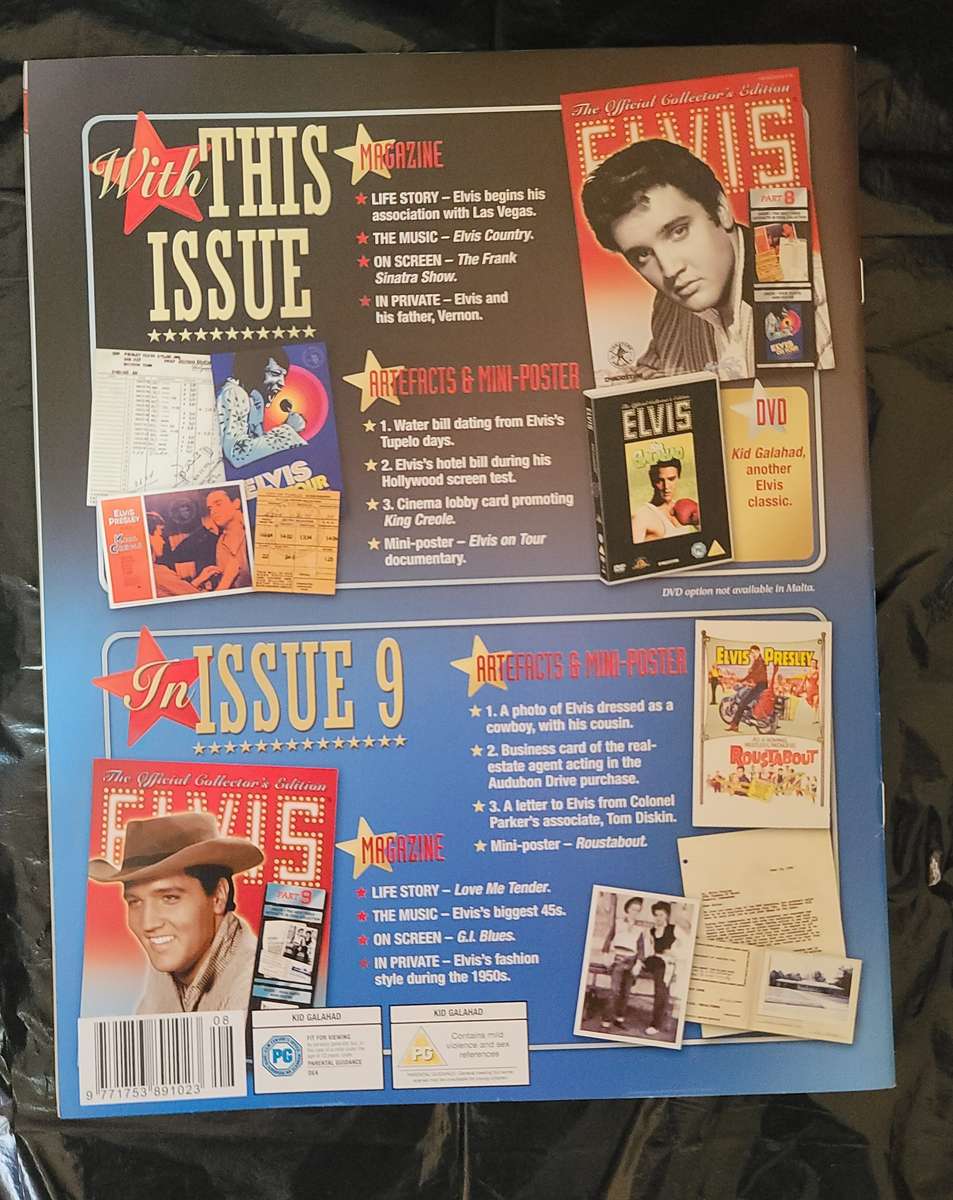 DEAGOSTINI THE OFFICIAL COLLECTOR'S EDITION ELVIS PRESLEY PART 8