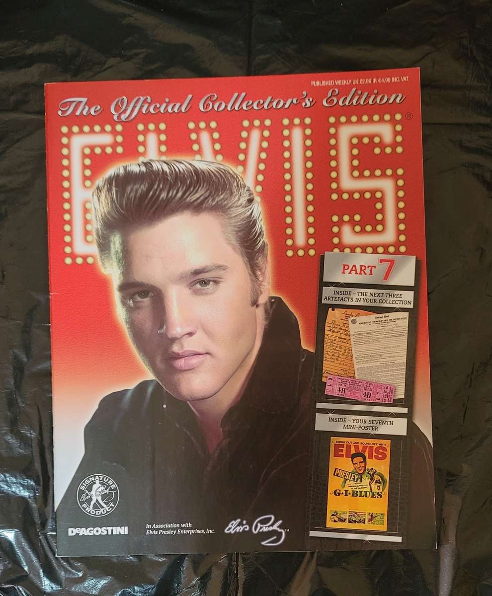 DEAGOSTINI THE OFFICIAL COLLECTOR'S EDITION ELVIS PRESLEY PART 7