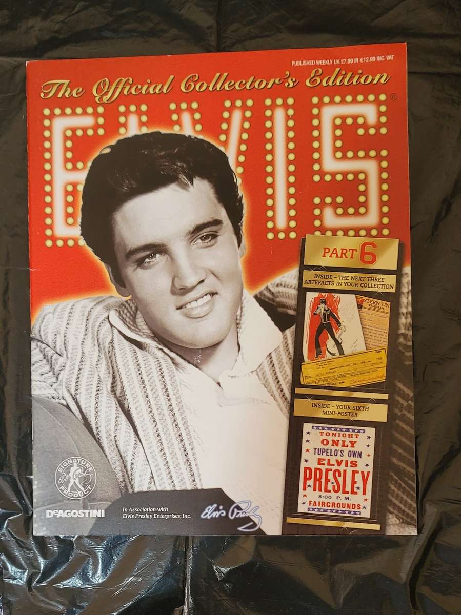 DEAGOSTINI THE OFFICIAL COLLECTOR'S EDITION ELVIS PRESLEY PART 6