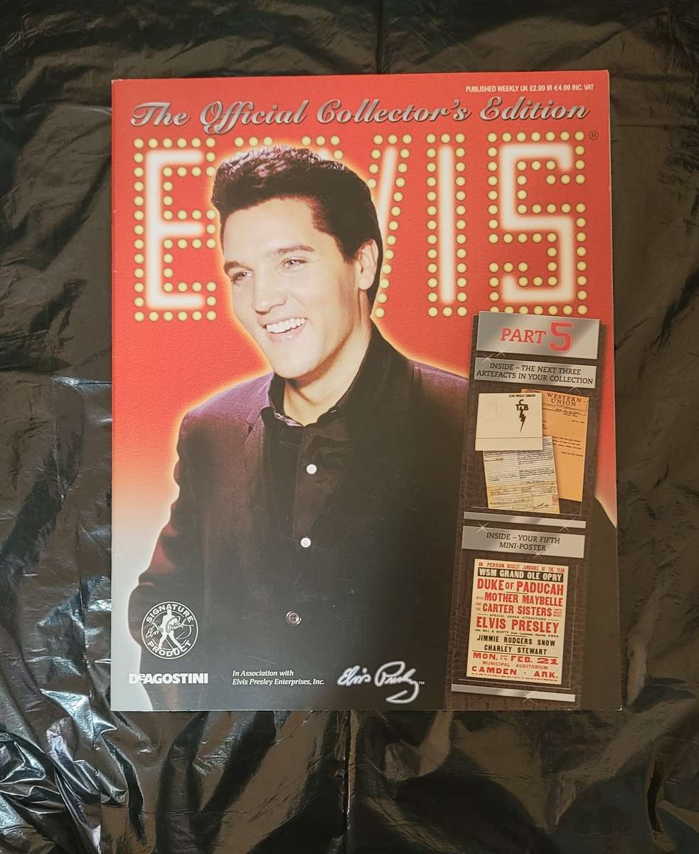 DEAGOSTINI THE OFFICIAL COLLECTOR'S EDITION ELVIS PRESLEY PART 5