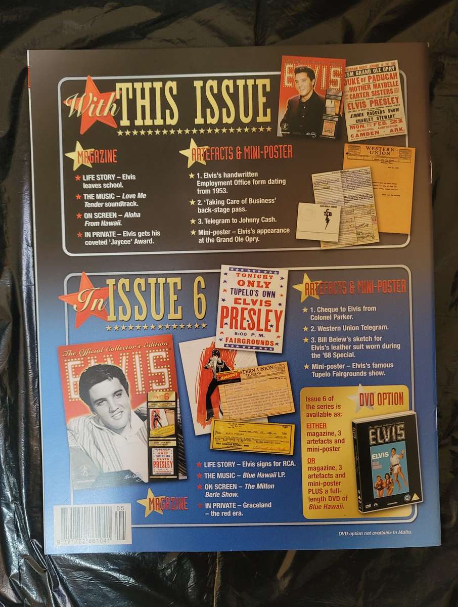 DEAGOSTINI THE OFFICIAL COLLECTOR'S EDITION ELVIS PRESLEY PART 5