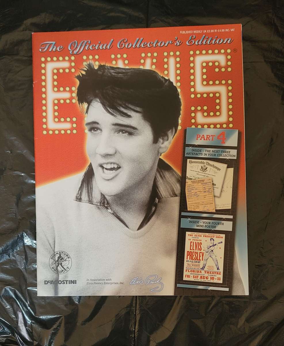 DEAGOSTINI THE OFFICIAL COLLECTOR'S EDITION ELVIS PRESLEY PART 4