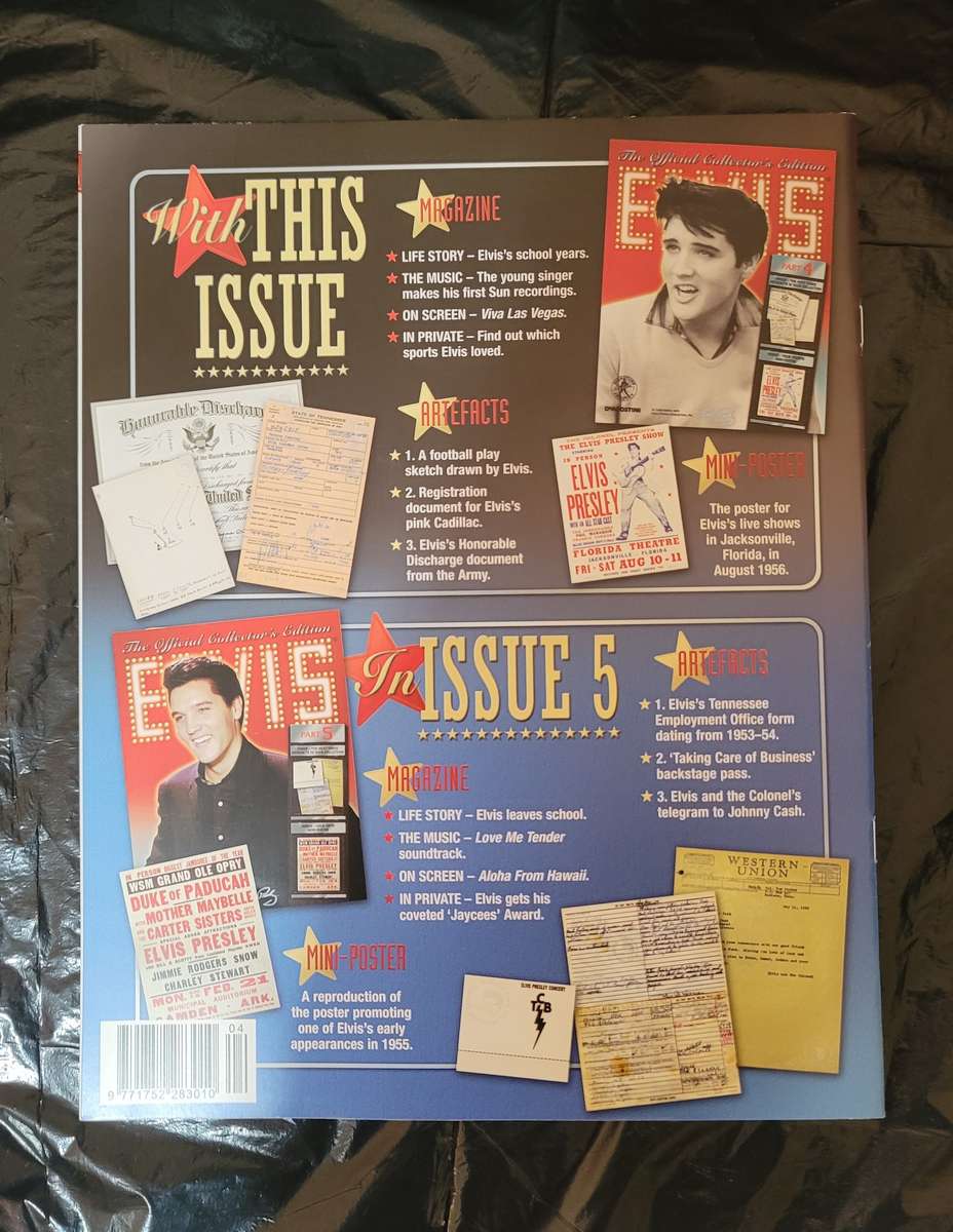 DEAGOSTINI THE OFFICIAL COLLECTOR'S EDITION ELVIS PRESLEY PART 4