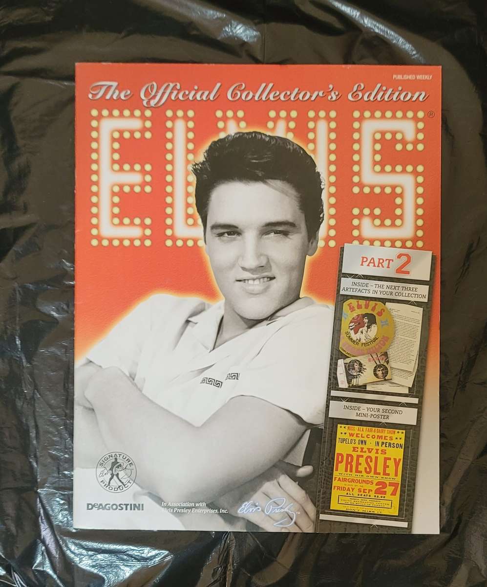 DEAGOSTINI THE OFFICIAL COLLECTOR'S EDITION ELVIS PRESLEY PART 2
